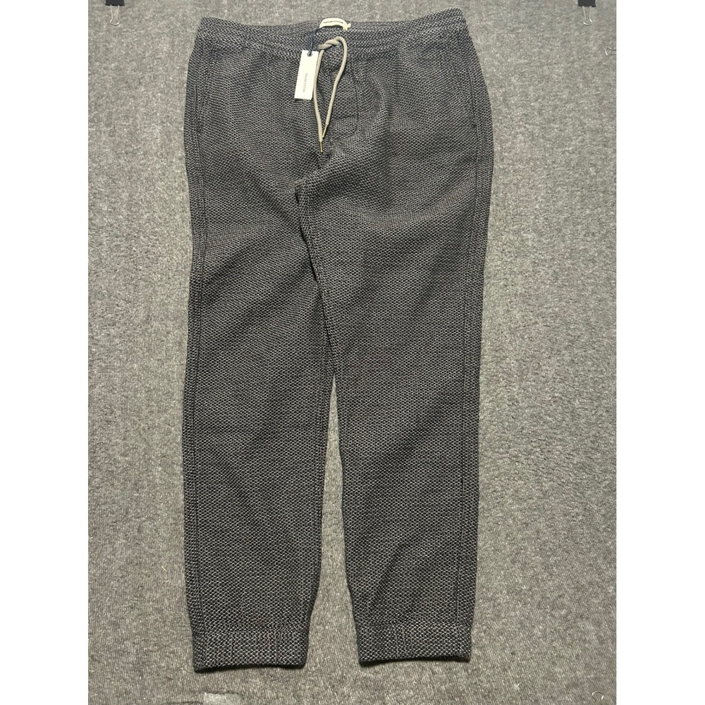 Taylor stitch the apres pant in charcoal sashiko organic cotton size 2XL